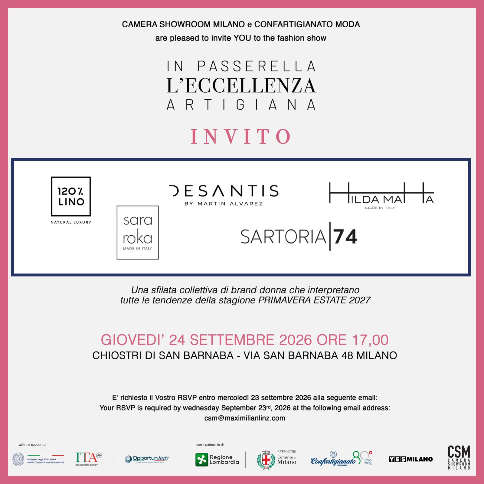 in passerella l'eccellenza artigiana